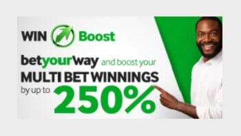 Betway Win Boost - bet your way and boost you multi bet winnings by up to 250%