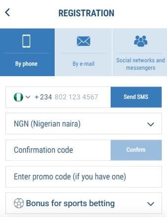 1xbet Registration By Phone