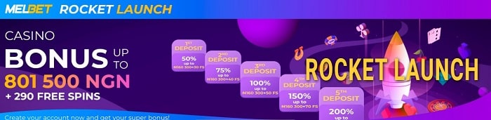 Melbet Casino Welcome Bonus