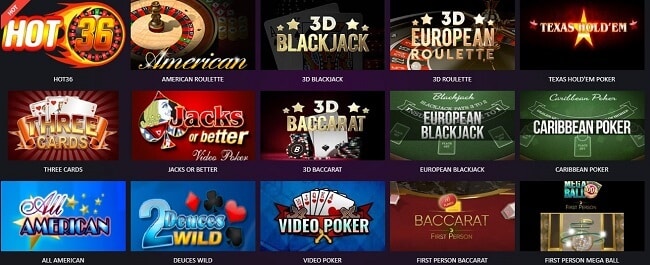 OgaBet Casino Table Games