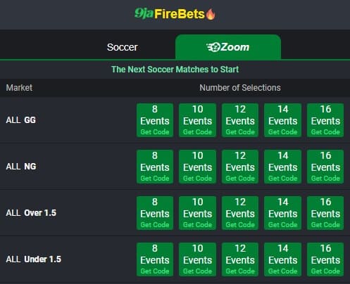 Bet9ja FireBet Zoom