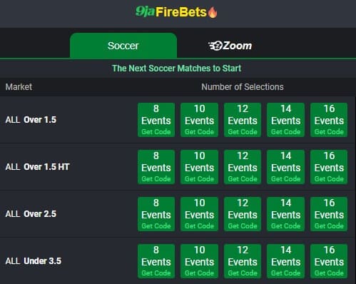 Bet9ja FireBet