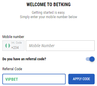 betking open an account form