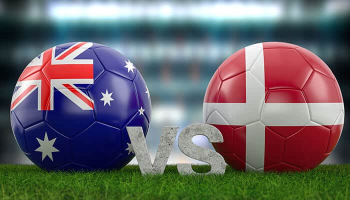Match Australia vs Denmark World Cup 2022