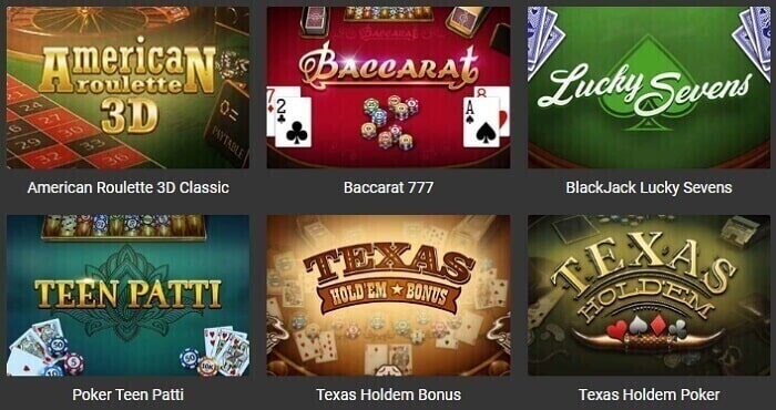 VBetnow Casino Games