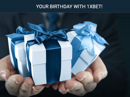 1xBet Birthday Promotion
