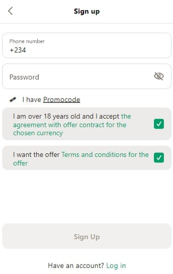 Mobile Registration
