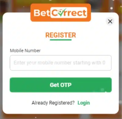 Mobile Number Registration