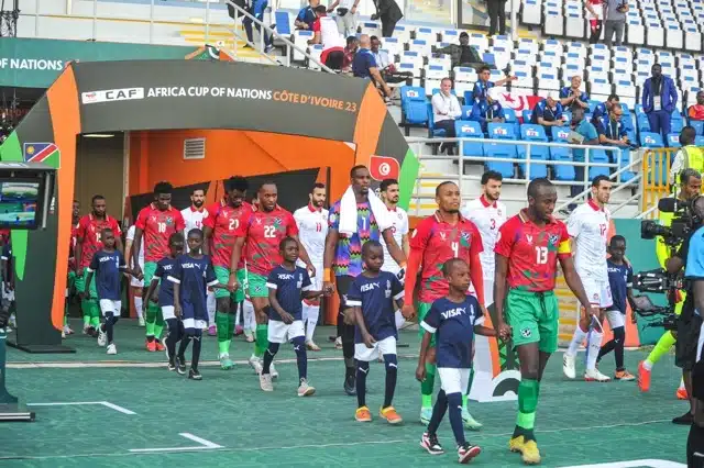unisia and Namibia during the TotalEnergies Caf Africa Cup of Nations