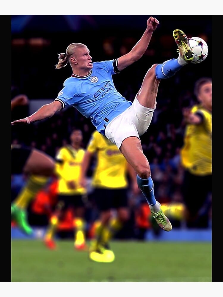 Haaland Scores 5 Times in Man City Win Over Luton