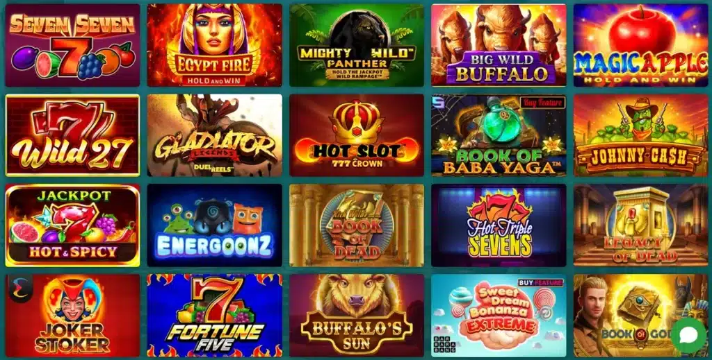 Play Slots with 22bet