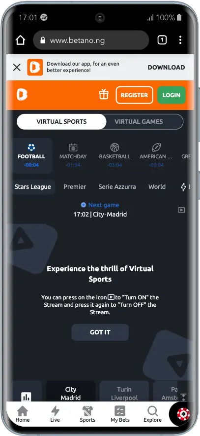 Betano Virtual Sports 
