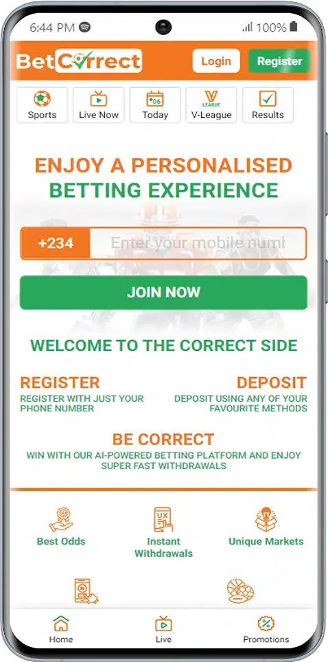 Download BetCorrect on Android