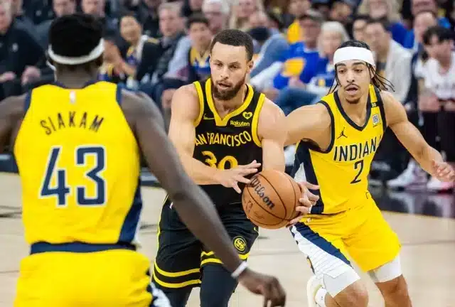 NBA Friday RoundUp: Pacers Beat Warriors in Golden State