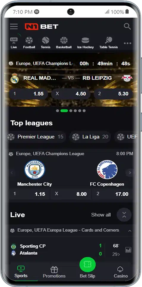 Download N1Bet on Android