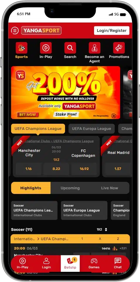 YangaSport iOS App Download