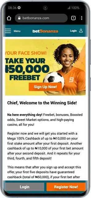 Betbonanza Freebets Offer