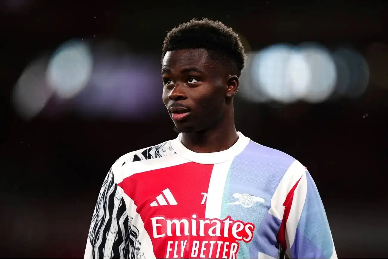 Arsenal's Bukayo Saka.