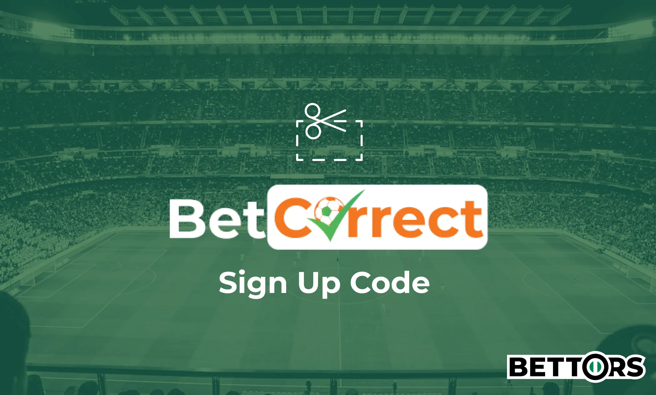 BetCorrect Sign Up Code