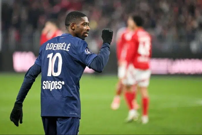 Ousmane DEMBELE (psg) during the Ligue 1