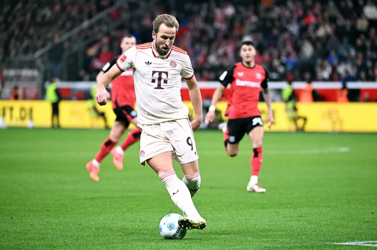 Bayer Leverkusen vs FC Bayern Munich; Harry Kane