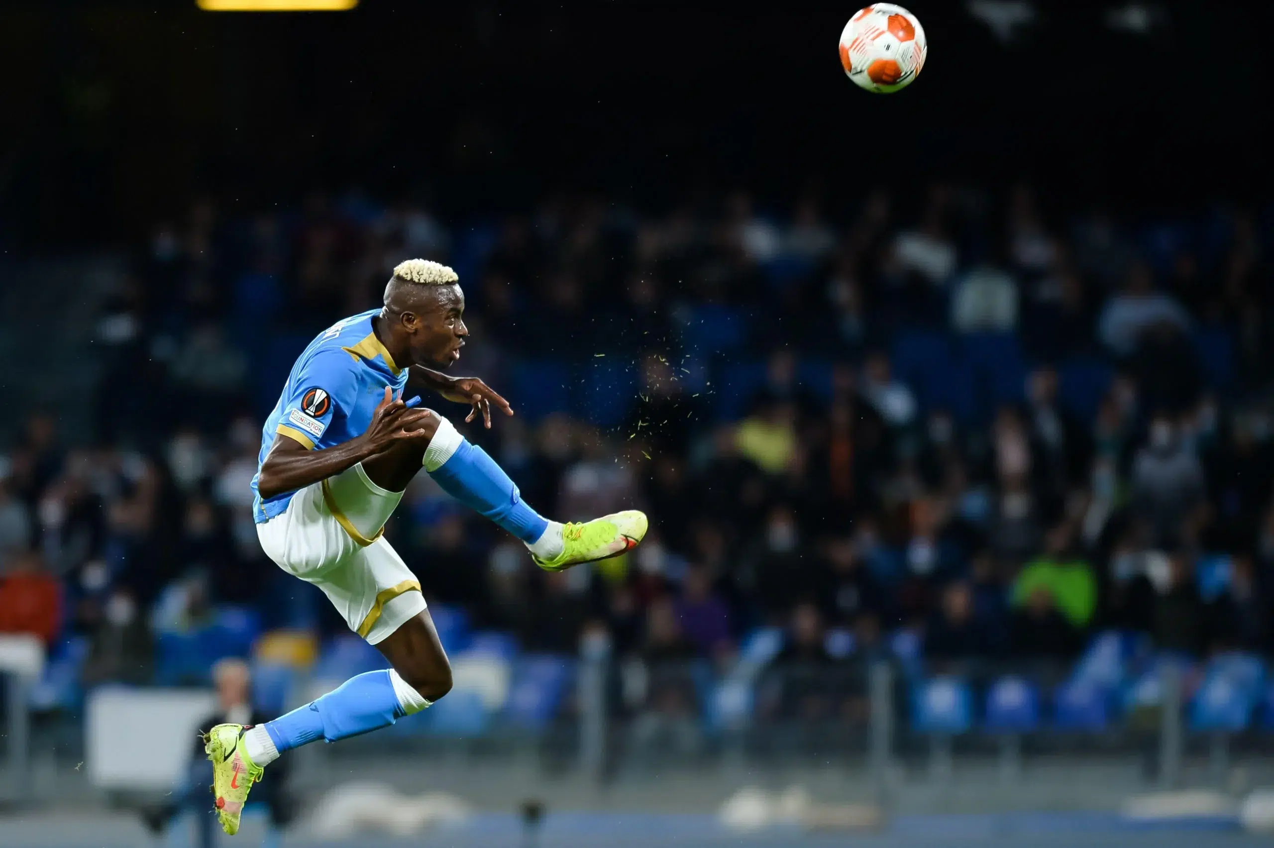 Victor Osimhen of SSC Napoli during the Group C - UEFA Europa League match