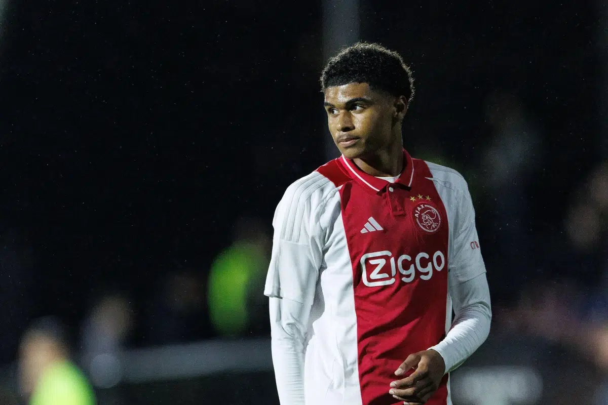 Jong Ajax player Precious Ugwu during the match Jong Ajax - Dordrecht
