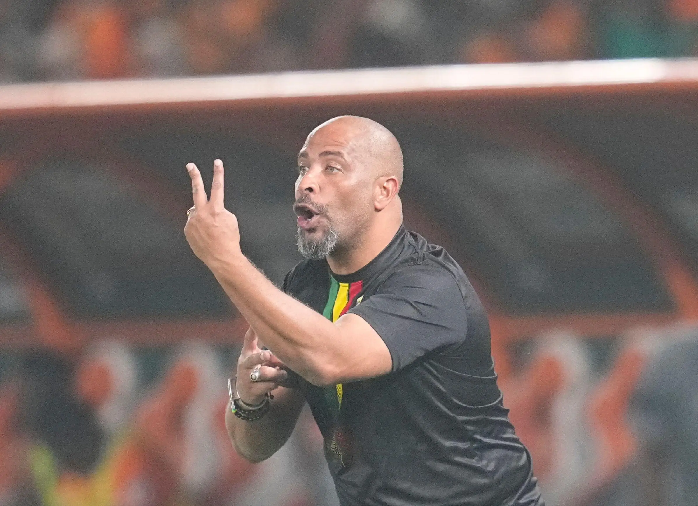 Eric Chelle (Mali) // during a African Cup of Nations Quarter final game, Ivory Coast vs Mali