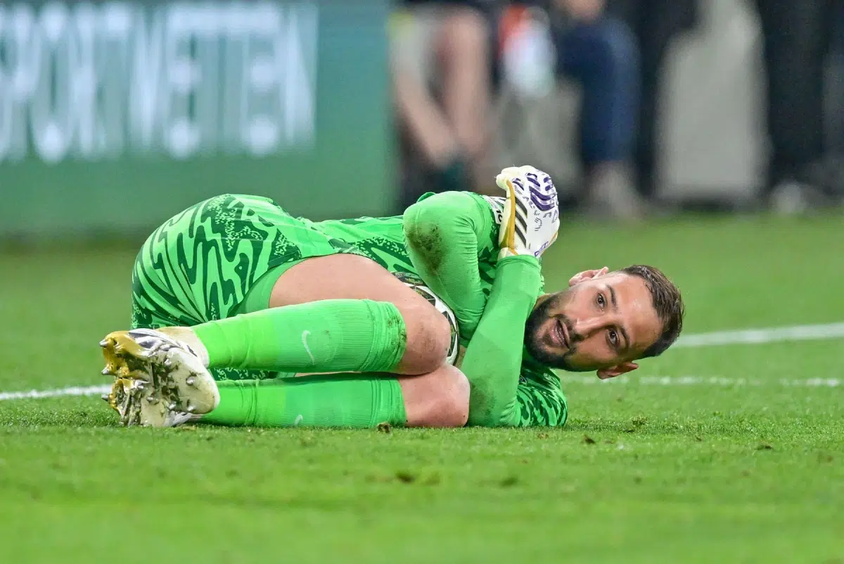 Gianluigi Donnarumma goalkeeper of Paris Saint-Germain during the 2024/25 UEFA Champions League final
