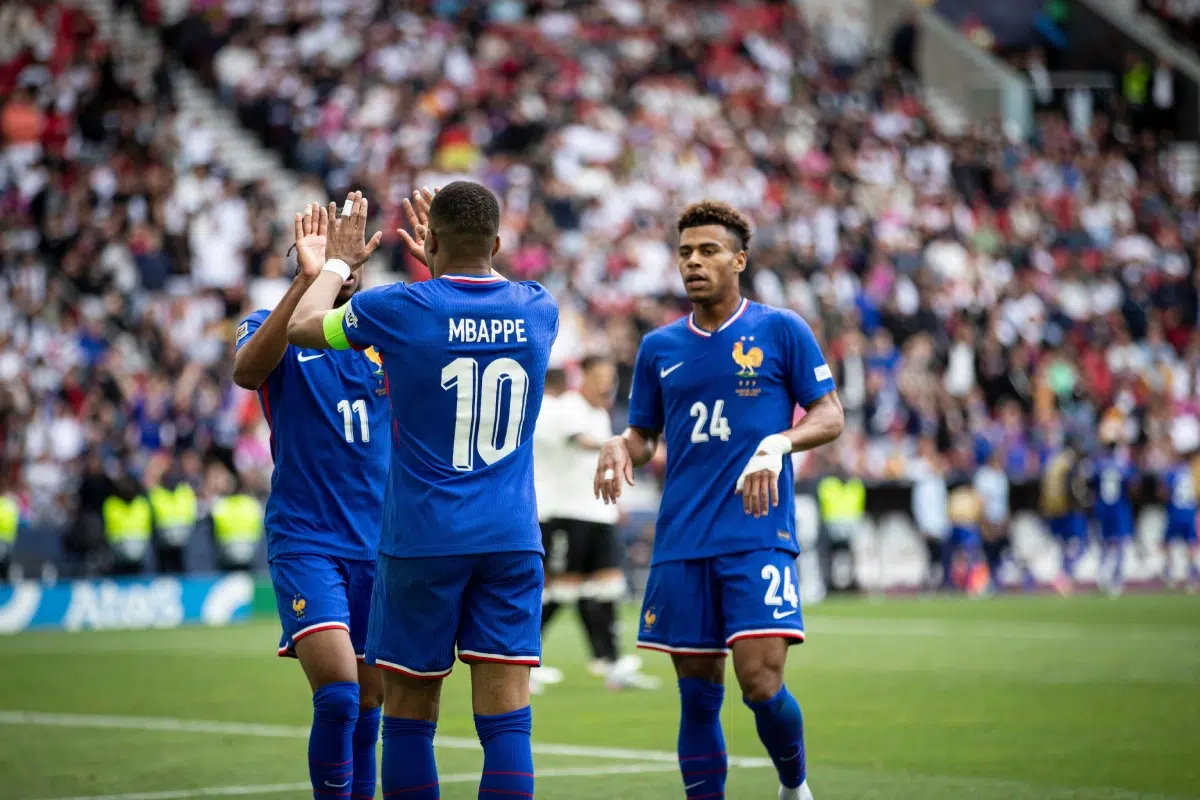 MHP Arena Stuttgart, Germany: National League Football, 3rd place play off, Germany versus France, June 2025