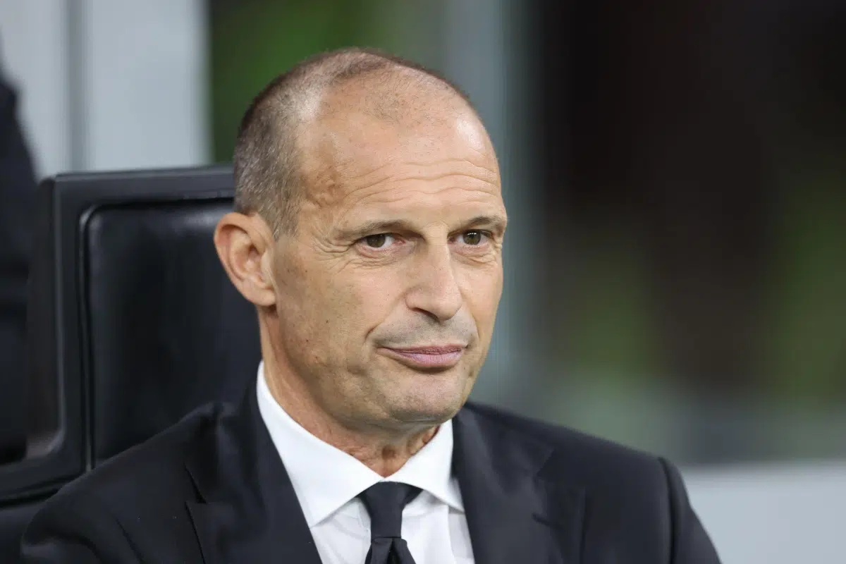 AC Milan's head coach Massimiliano Allegri during the Serie A soccer match between Milan and Cremonese