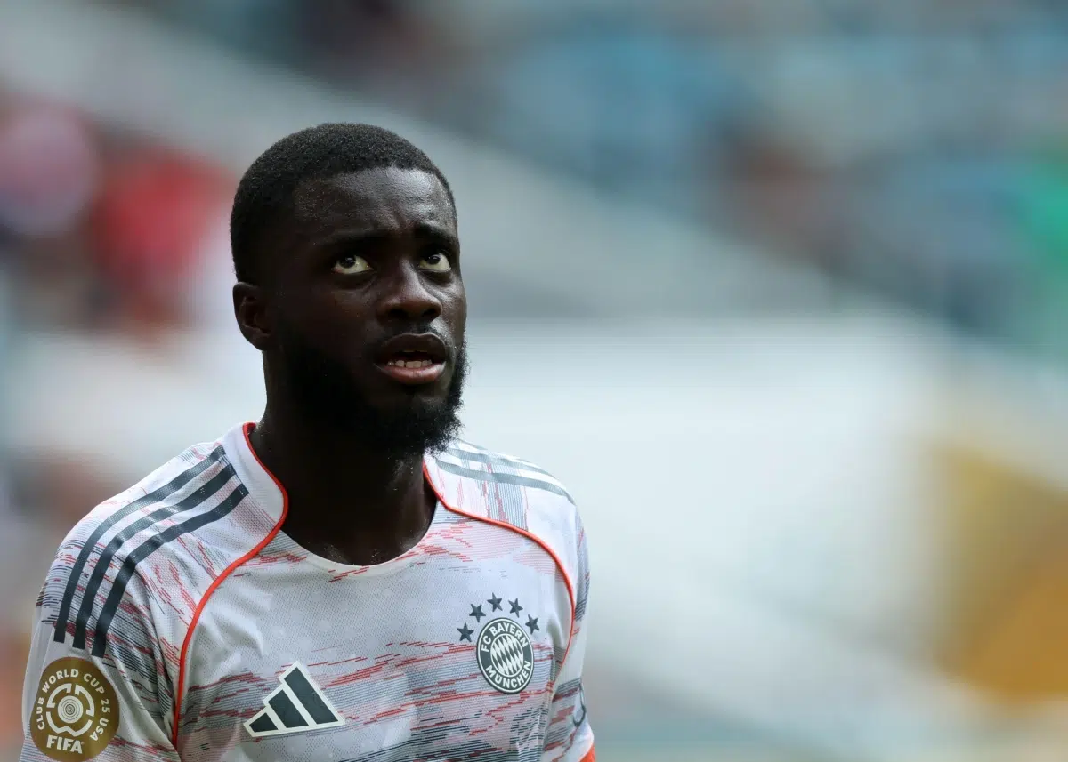 Dayot Upamecano of Bayern Munich during the CR Flamengo vs Bayern Munich FIFA Club World Cup, 2025