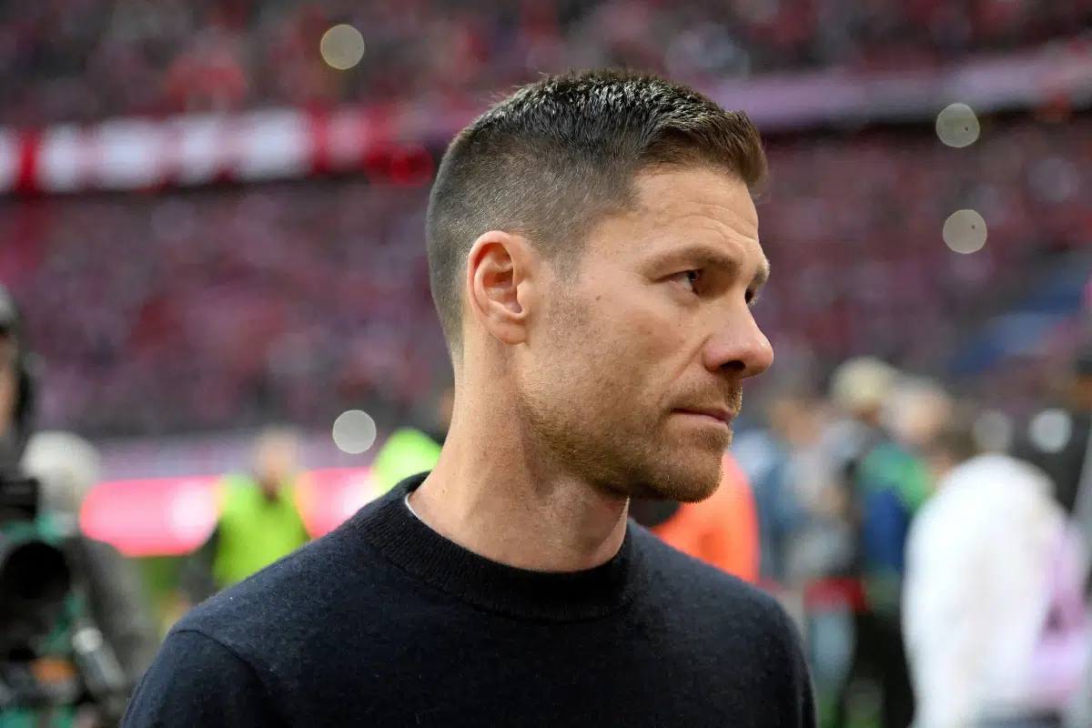 Alonso during FC Bayern München vs Bayer Leverkusen, 2023/24