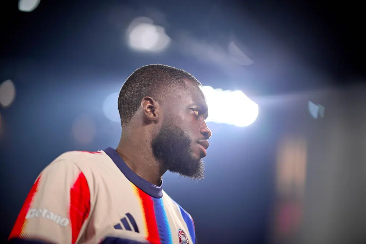 14 January, 2026, Dayot Upamecano, 1.Bundesliga football match 1. FC Koeln vs FC Bayern Munich