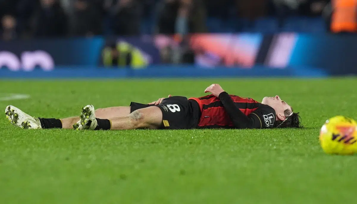 January 19, 2026, Bournemouth's Alex Scott during a Premier League match