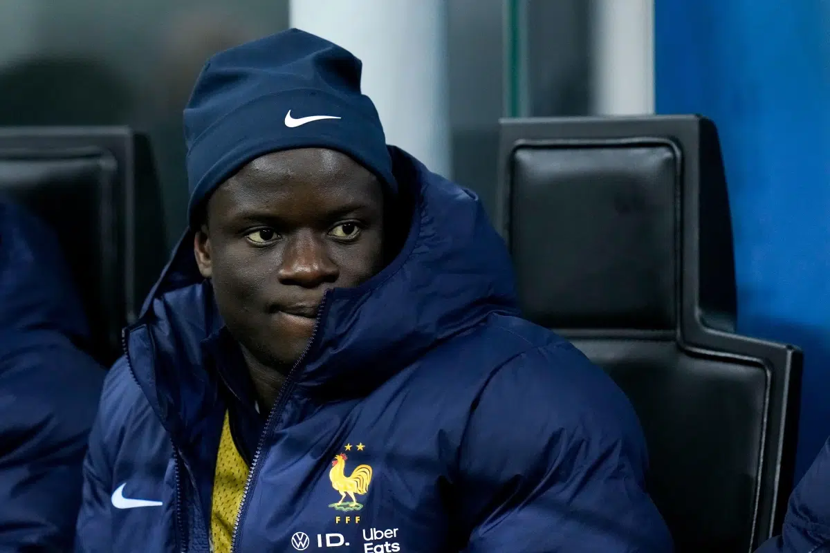 N'Golo Kante of France looks on during the UEFA Nations League 2024/25 League