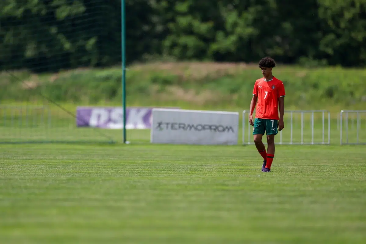 Cristiano Ronaldo Jr. plays for Portuguese national team against Greece in the U-15, 13th May, 2025