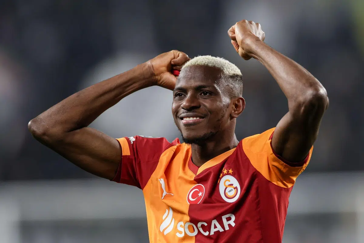 Victor Osimhen of Galatasaray during the UEFA Champions League 2025/2026