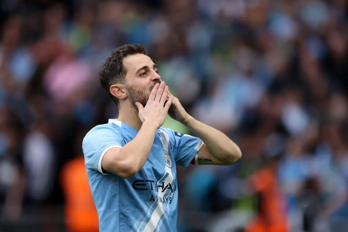 Silva at the FA Cup Final match, 2026