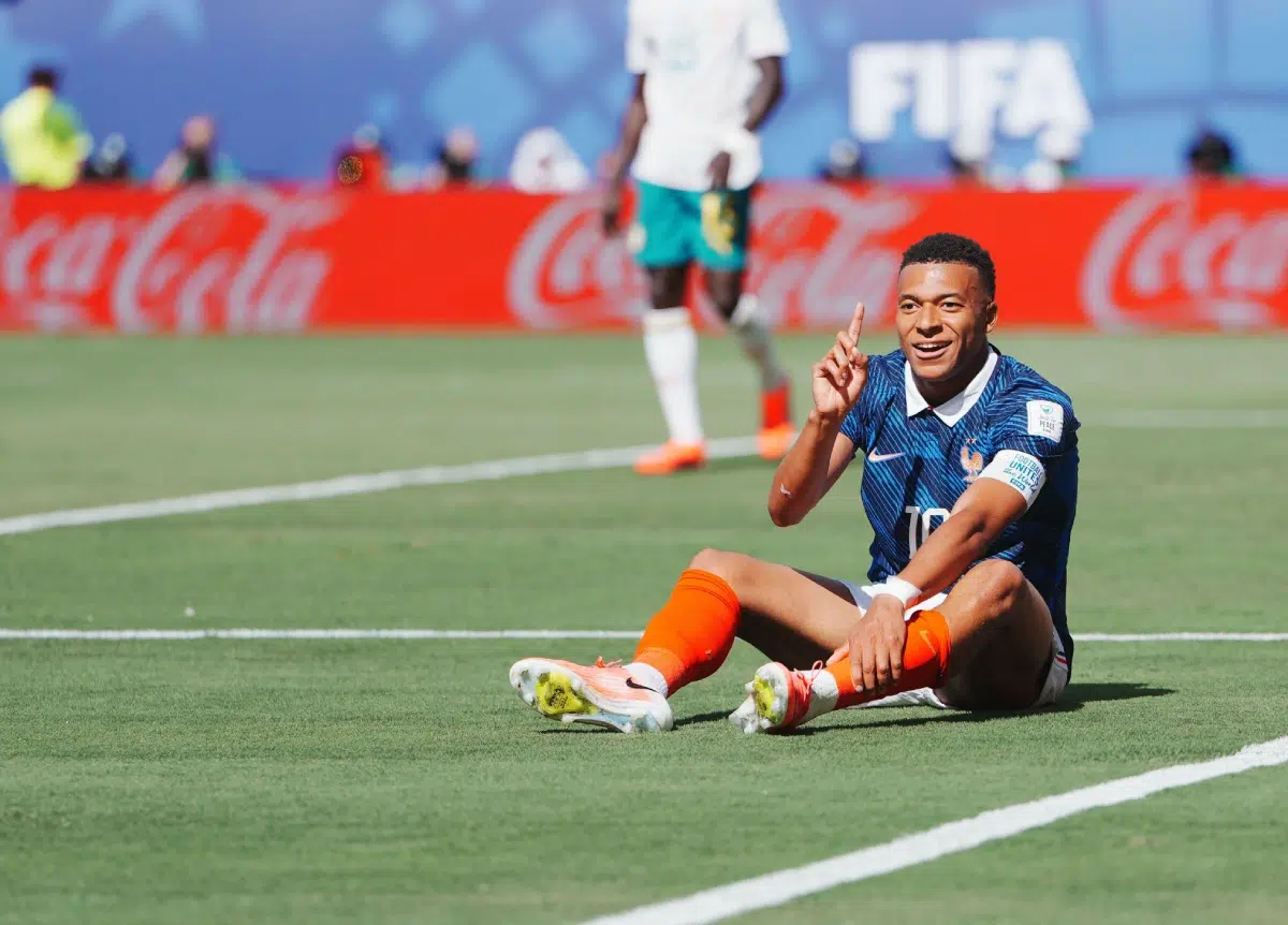 Mbappé of France during the group match between France and Senegal, 2026