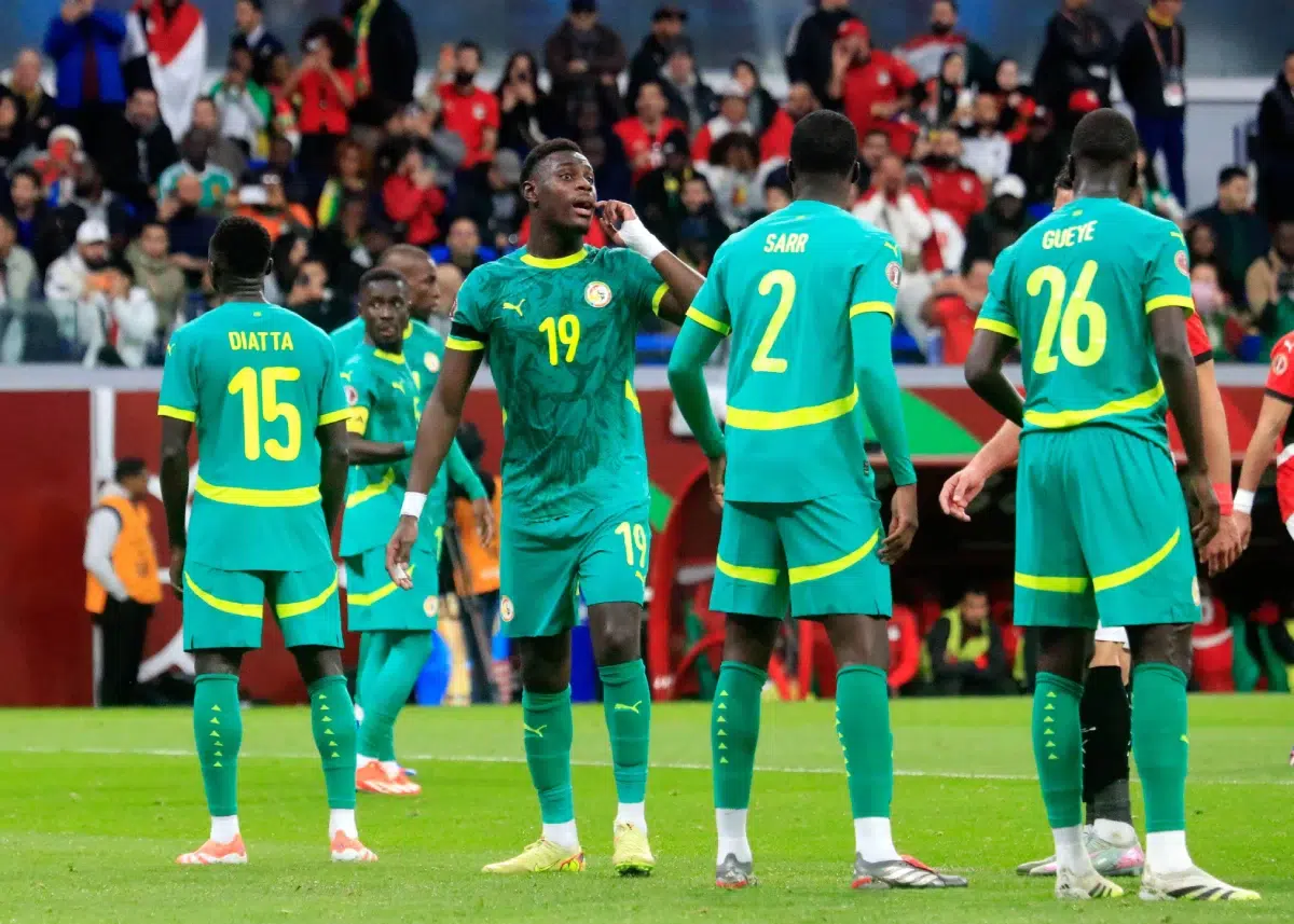 Senegal national team players during Afcon, 14 January 2026