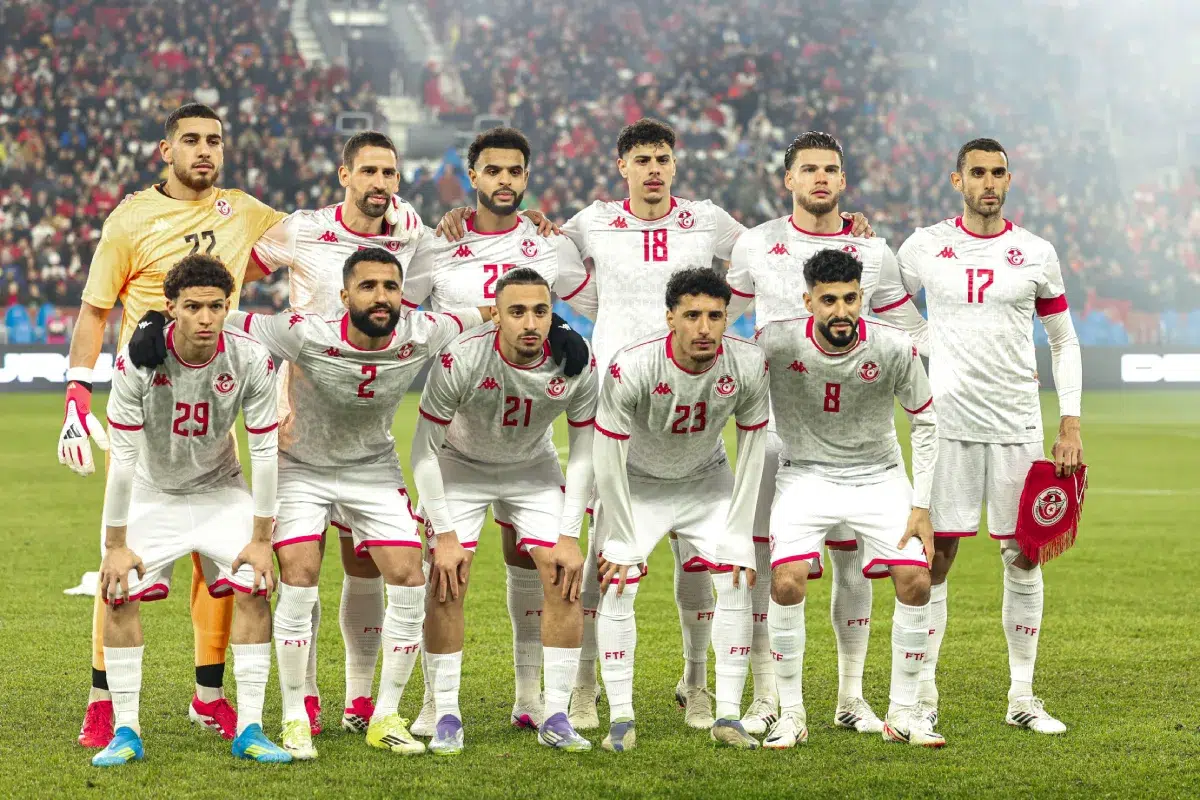 National football team of Tunisia in the friendly match Canada - Tunisia, 31 March 2026