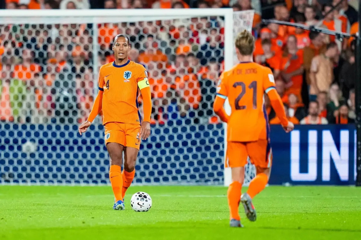 Virgil van Dijk of the Netherlands, 2025