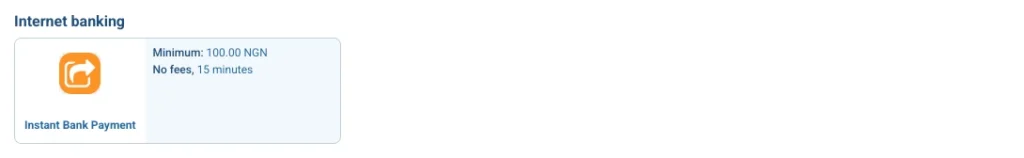 1xBet Withdrawal Internet Banking